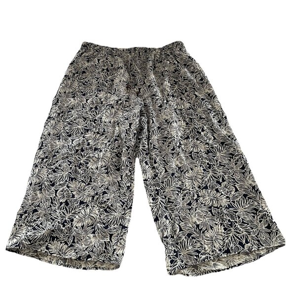 Jones New York Linen Blend Womens Plus 2X Pants Wide Leg - Picture 12 of 13